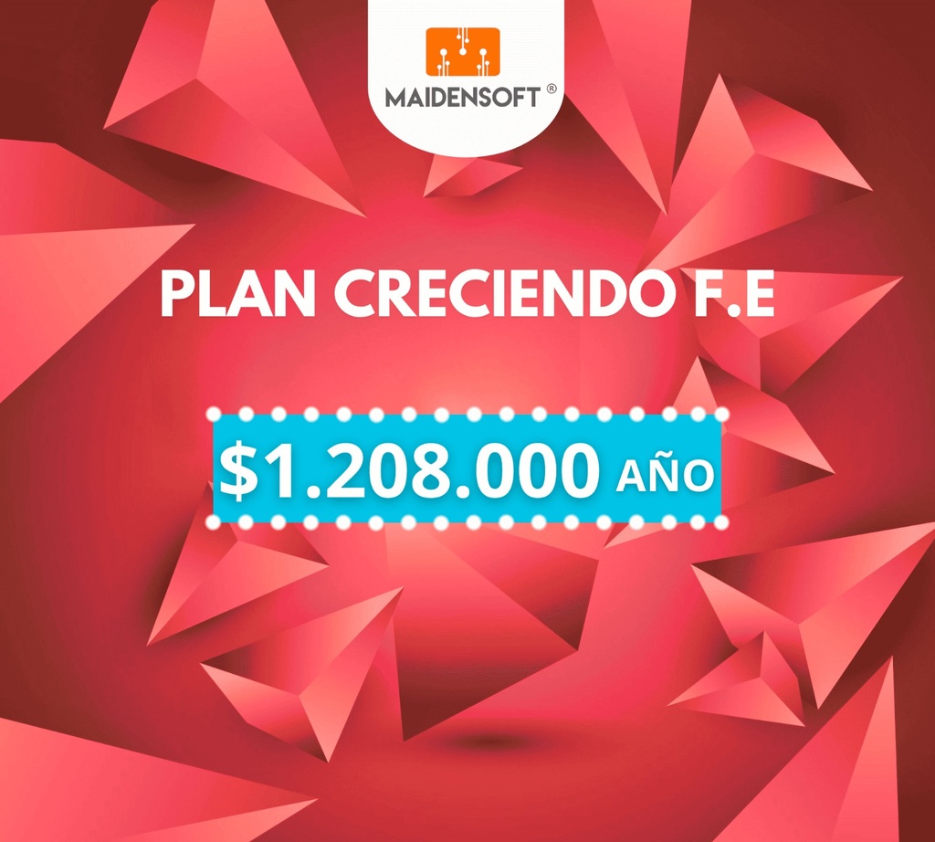 MaidenSoft Plan CRECIENDO F.E Anual