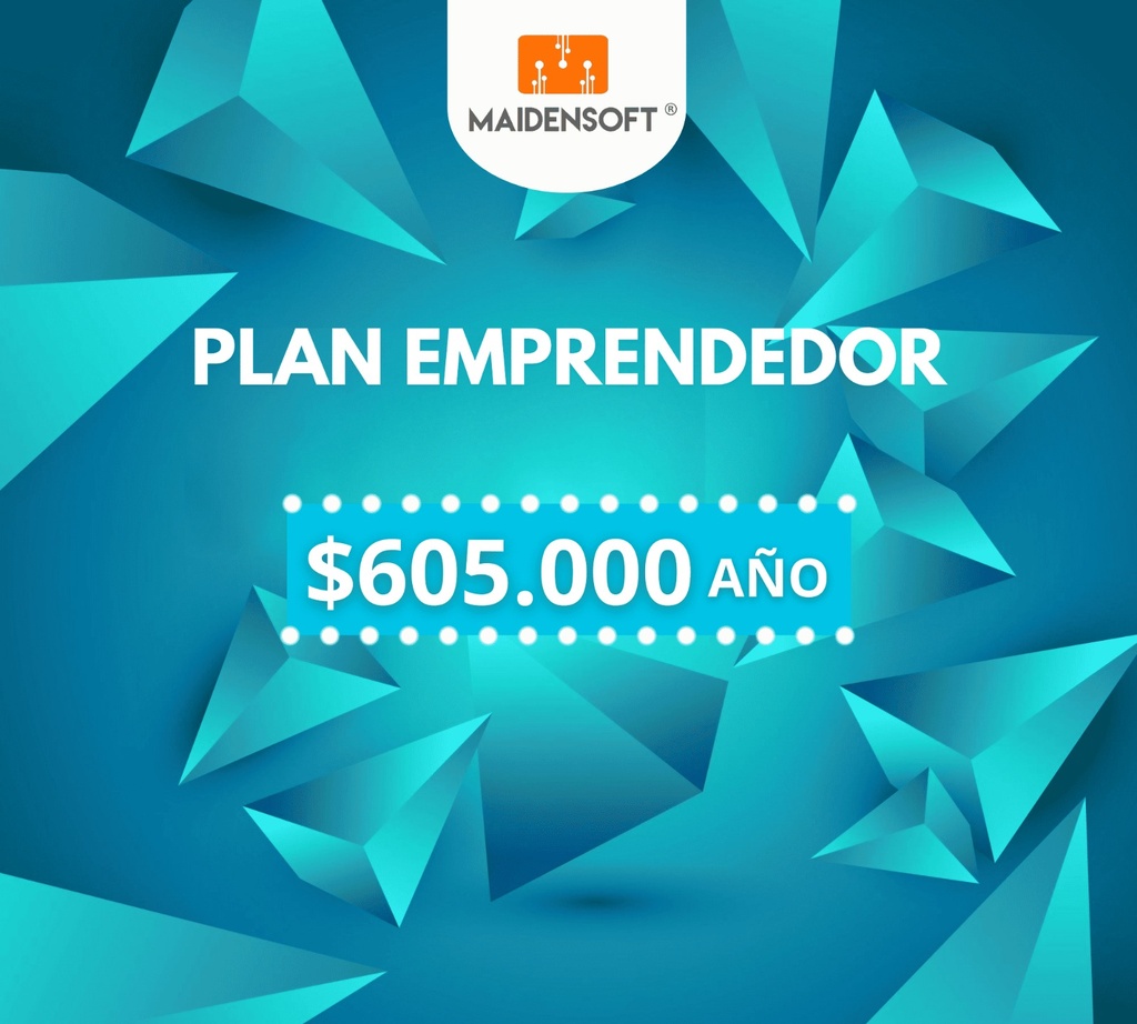 MaidenSoft Plan EMPRENDEDOR Anual