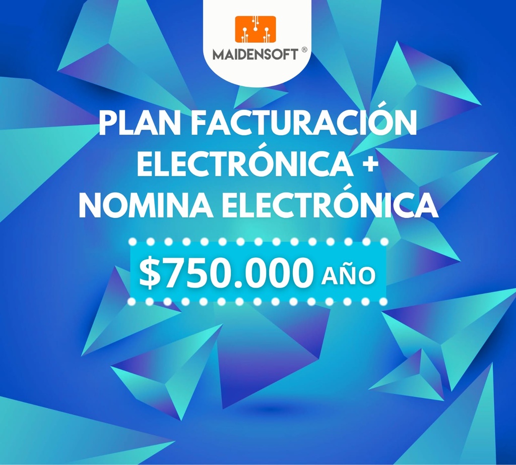 MaidenSoft Facturas Electrónicas + Nomina Electronica ILIMITADAS