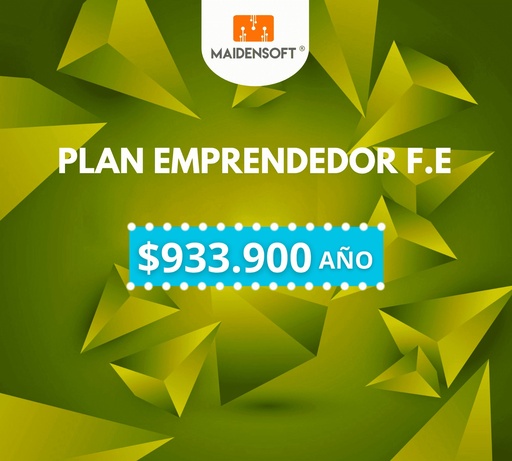 [FE] MaidenSoft Plan EMPRENDEDOR F.E Anual