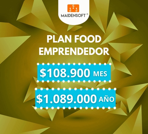[PEF] MaidenSoft Plan EMPRENDEDOR FOOD Anual